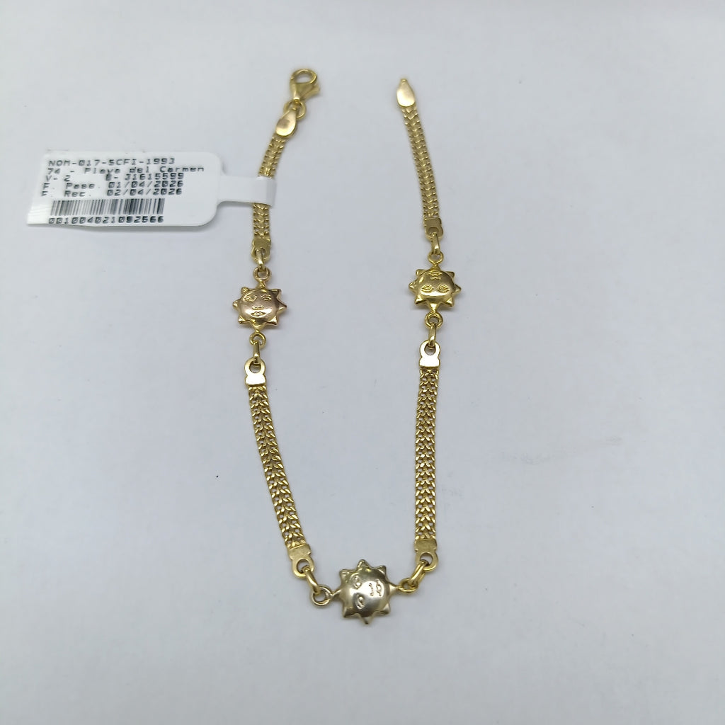 PULSERA ORO 18 K 4.3 GRMS (SEMINUEVO)