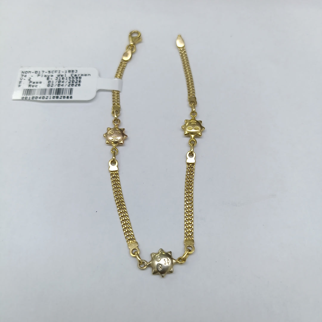 PULSERA ORO 18 K 4.3 GRMS (SEMINUEVO)