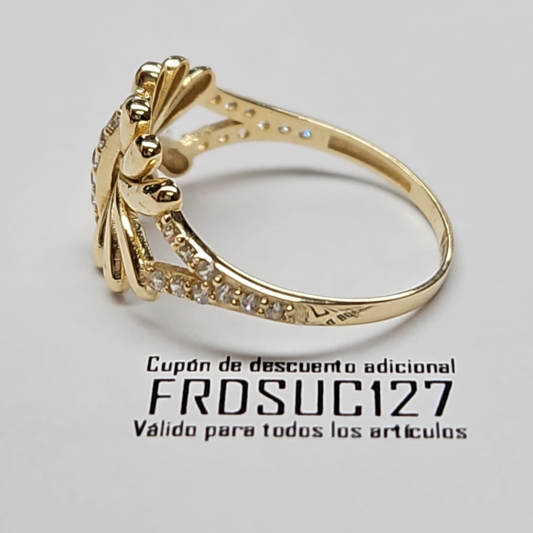 ANILLOS DAMA ORO 14K 2 (NUEVO)