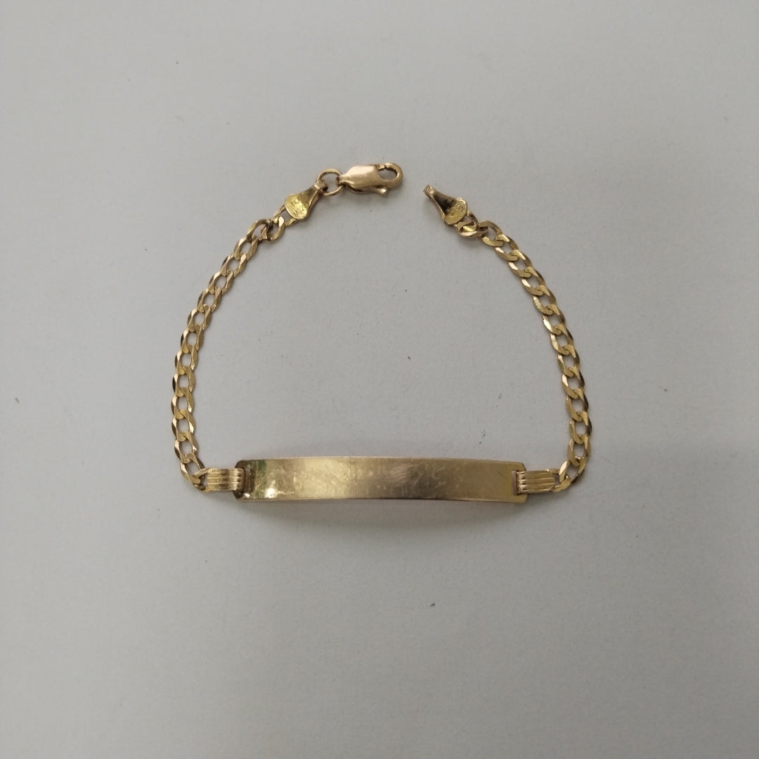 ESCLAVA ORO 14 K 4.5 GRMS (SEMINUEVO)