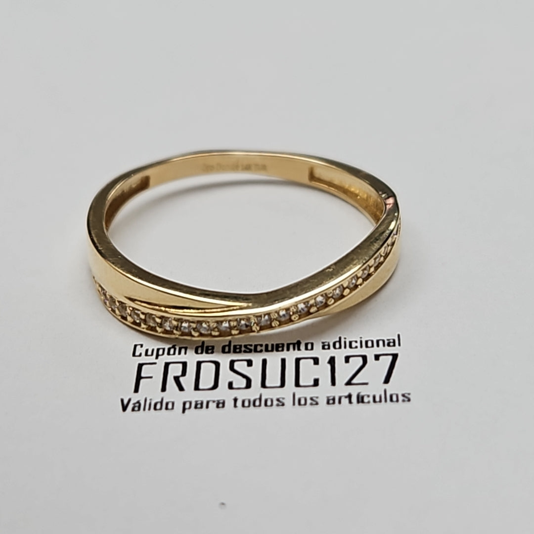 ANILLOS DAMA ORO 14K 1.6 (NUEVO)