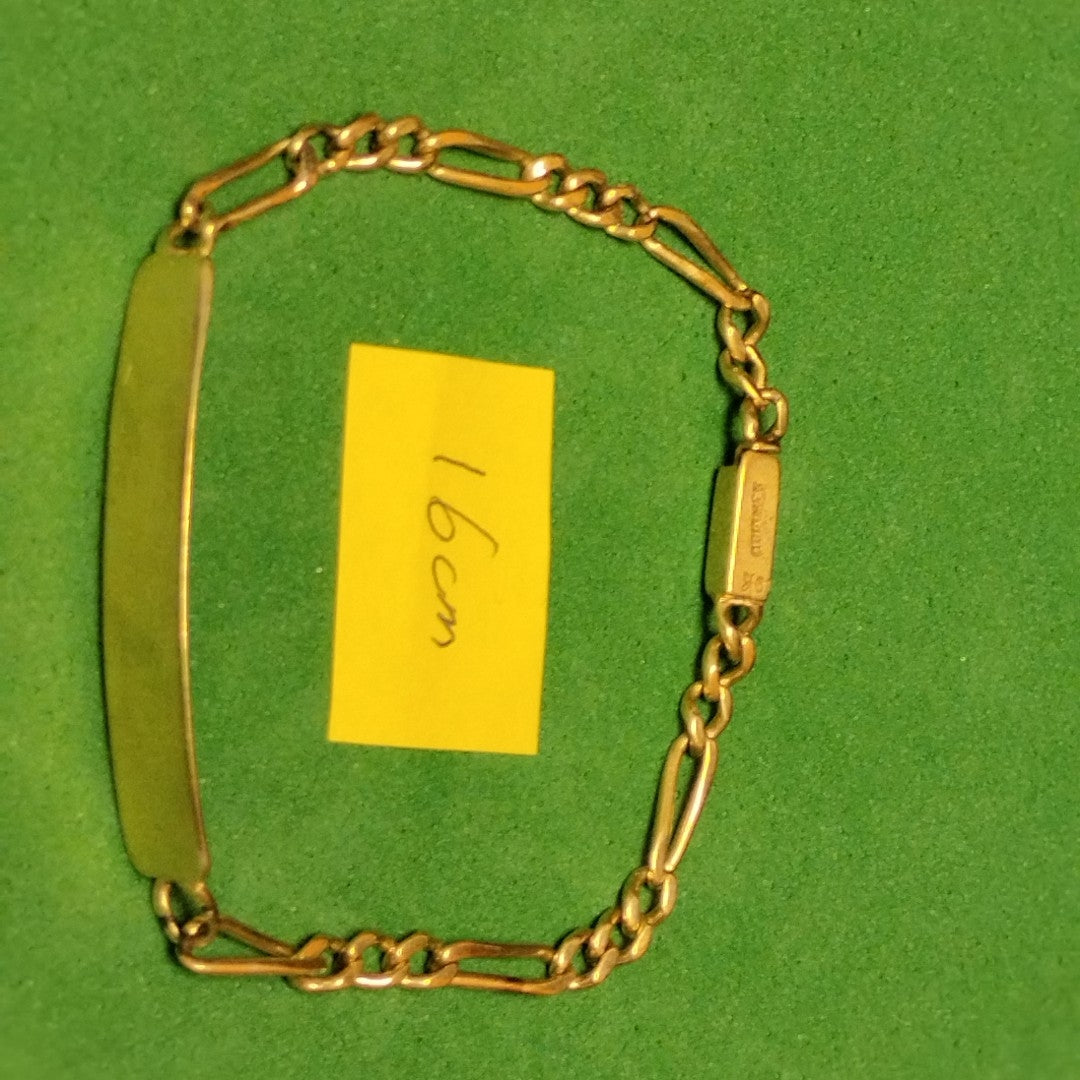 ESCLAVA ORO 10 K 4.6 GRMS (SEMINUEVO)