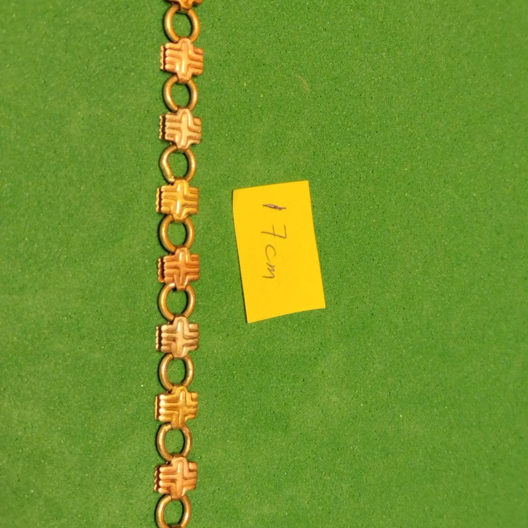 PULSERA ORO COMBINADO 10 K 4,40 GRMS (SEMINUEVO)