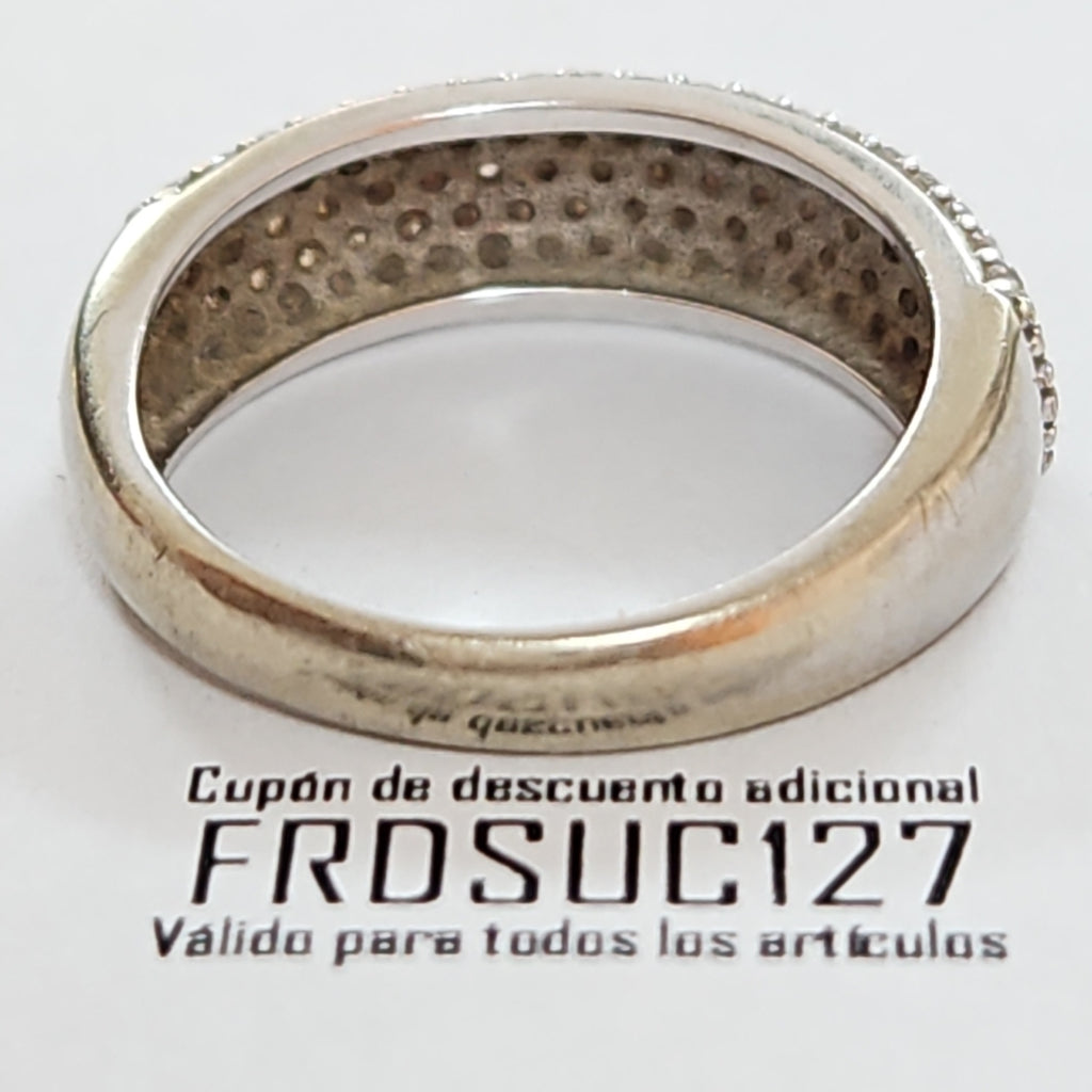 ANILLITO ORO BLANCO 14 K 3.9 GRMS (SEMINUEVO)