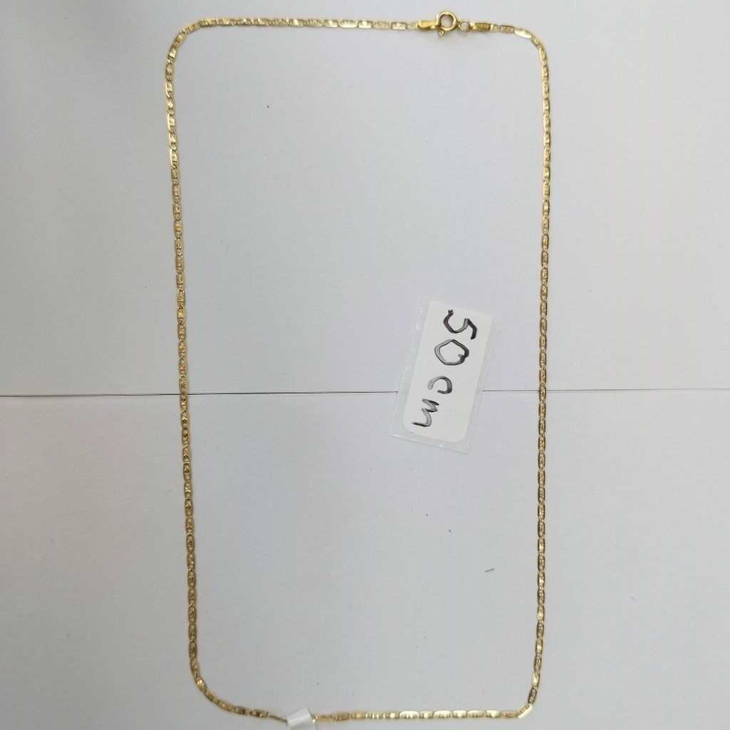 CADENA ORO 14 K 2.3 GRMS (SEMINUEVO)