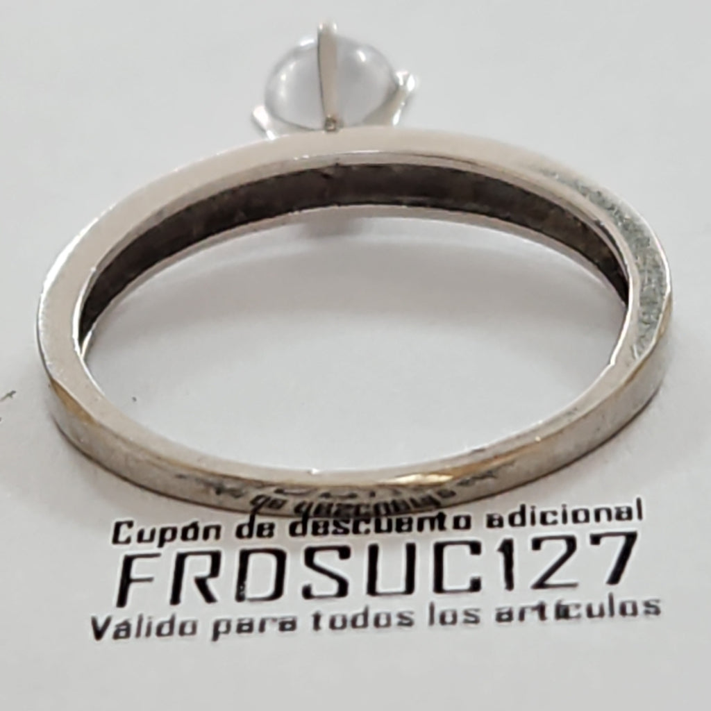SOLITARIO ORO BLANCO 14 K 2.2 GRMS (SEMINUEVO)