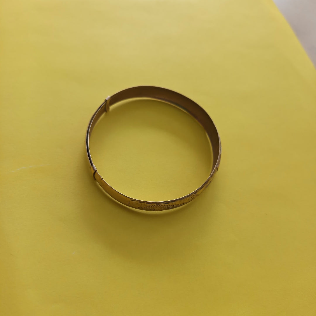 PULSERA RIGIDA ORO 8 K 8,50 GRMS (SEMINUEVO)