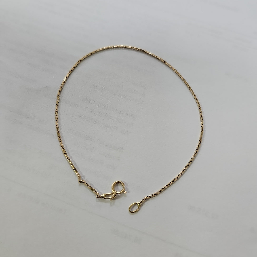 PULSERA ORO 14 K 1.3 GRMS (SEMINUEVO)