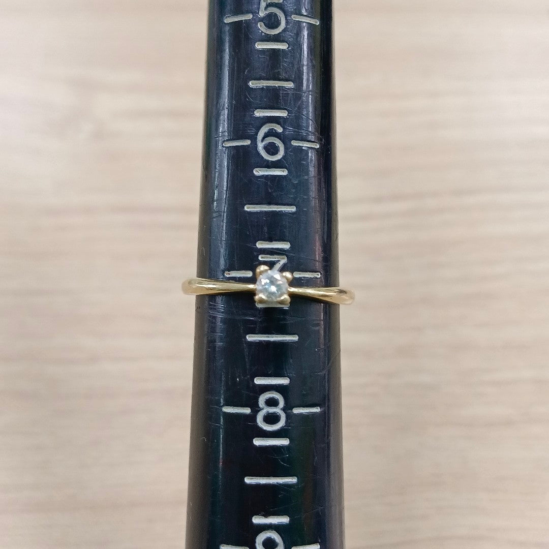 SOLITARIO ORO 14 K 2.3 GRMS (SEMINUEVO)