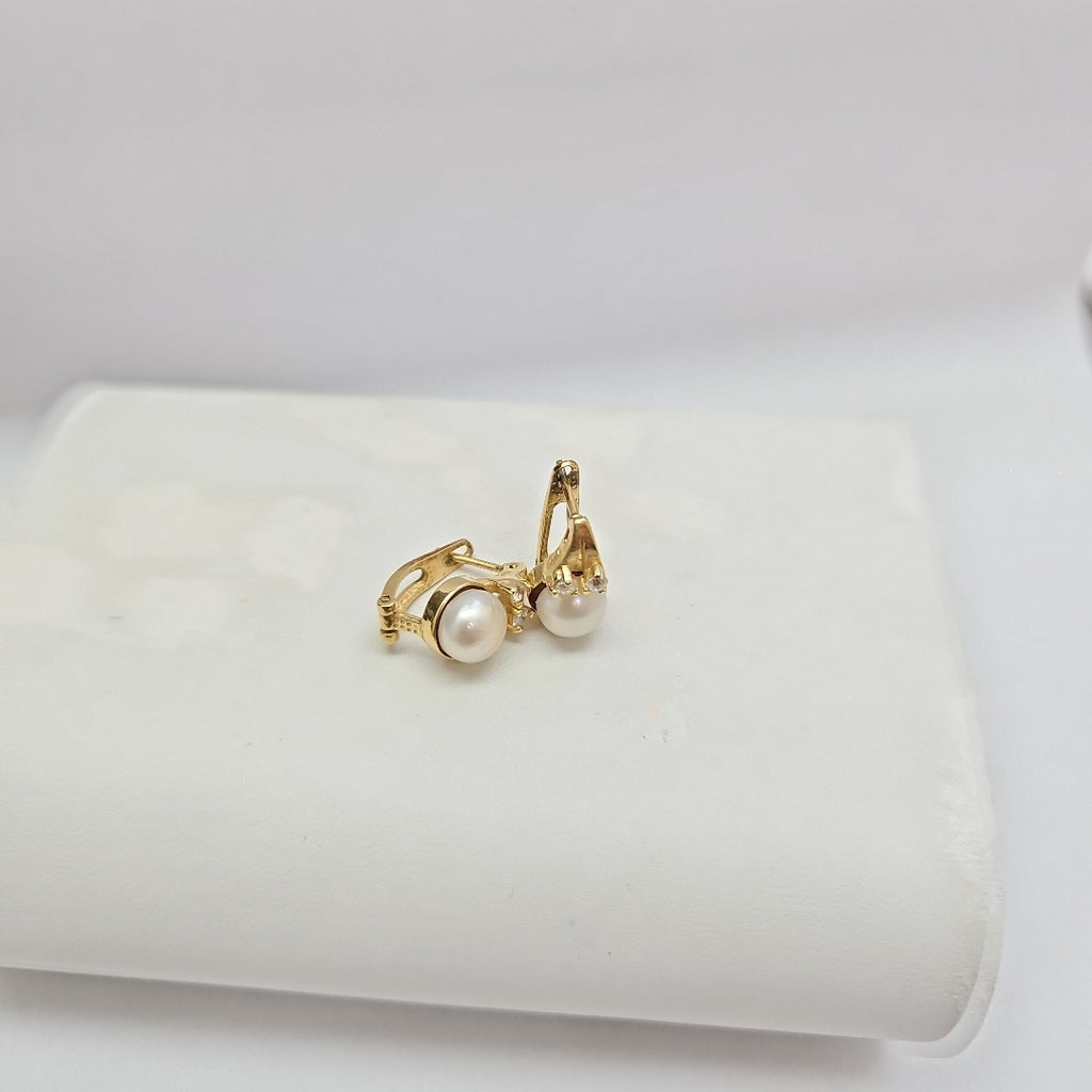 ARETES PAR ORO 14 K 4.2 GRMS (SEMINUEVO)