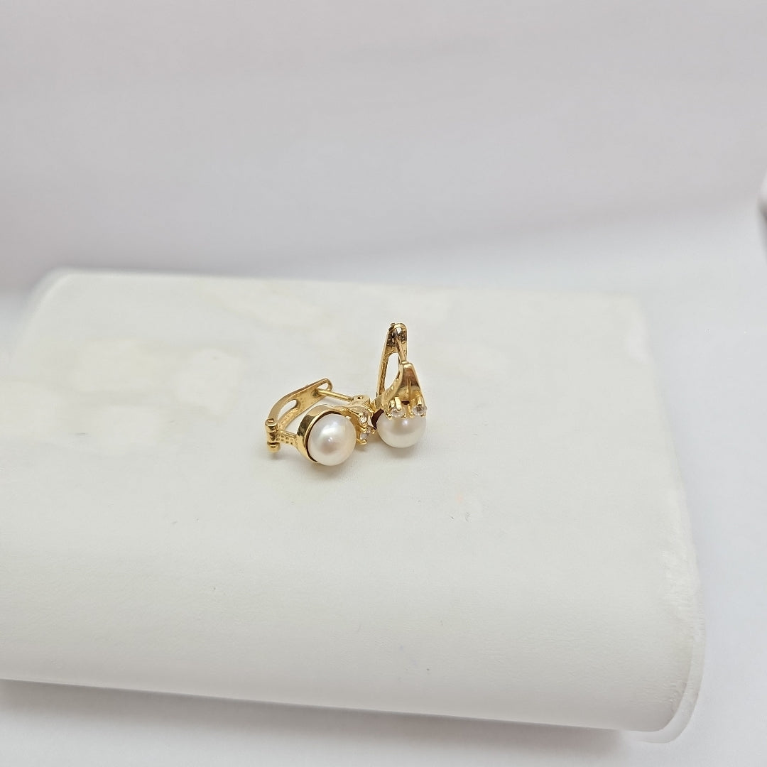 ARETES PAR ORO 14 K 4.2 GRMS (SEMINUEVO)