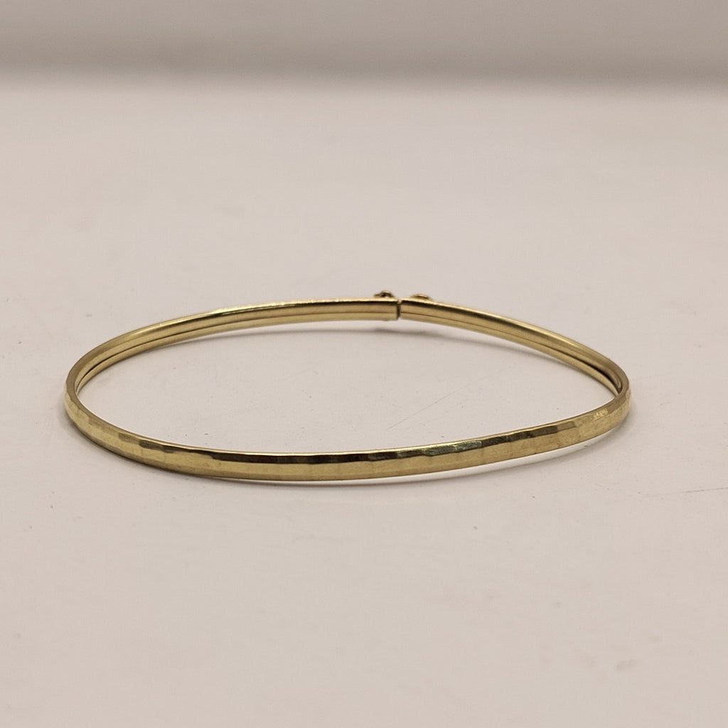 PULSERA RIGIDA ORO 10 K 3,20 GRMS (SEMINUEVO)