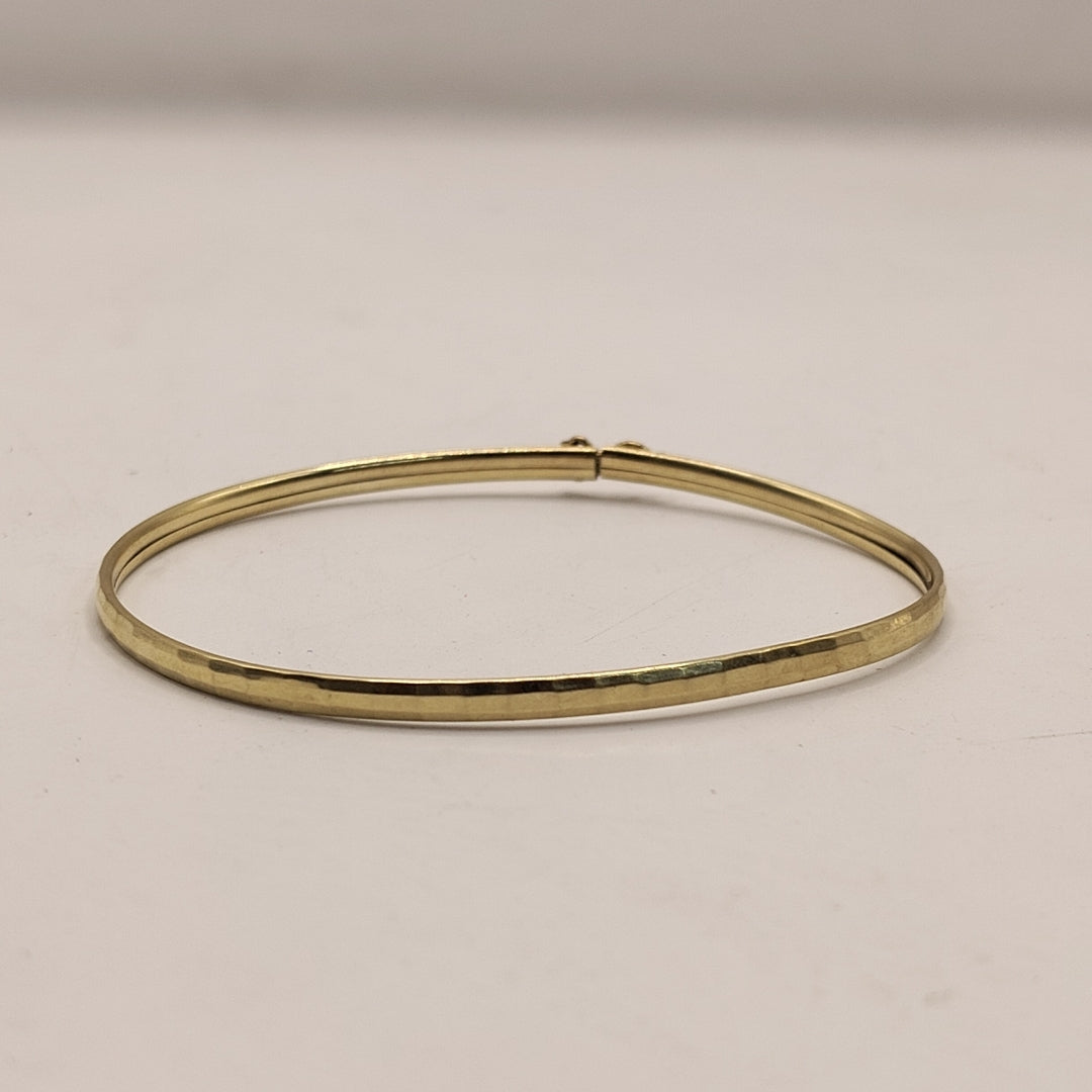 PULSERA RIGIDA ORO 10 K 3,20 GRMS (SEMINUEVO)