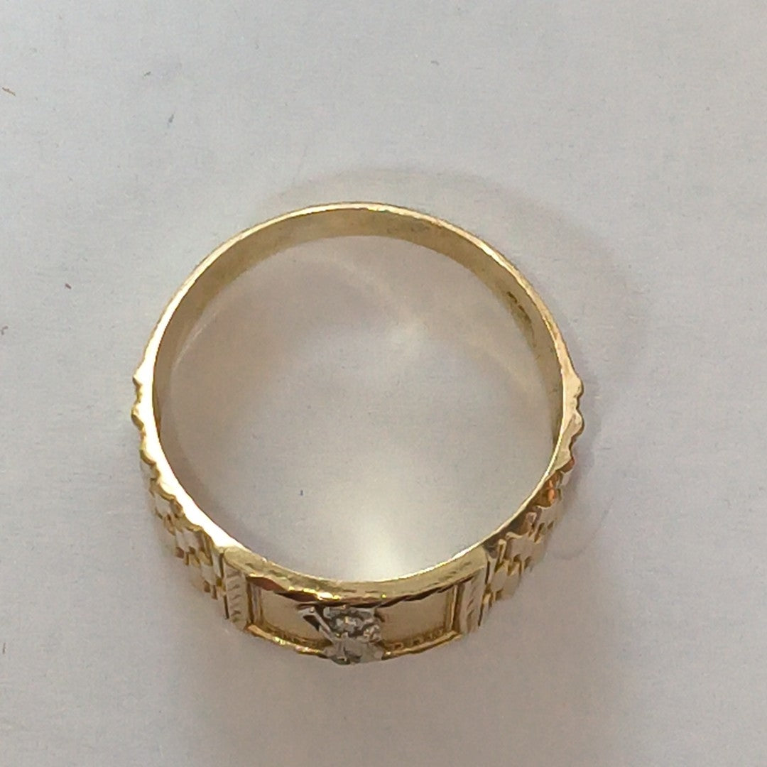 ANILLO ORO 10 K 4.3 GRMS (SEMINUEVO)