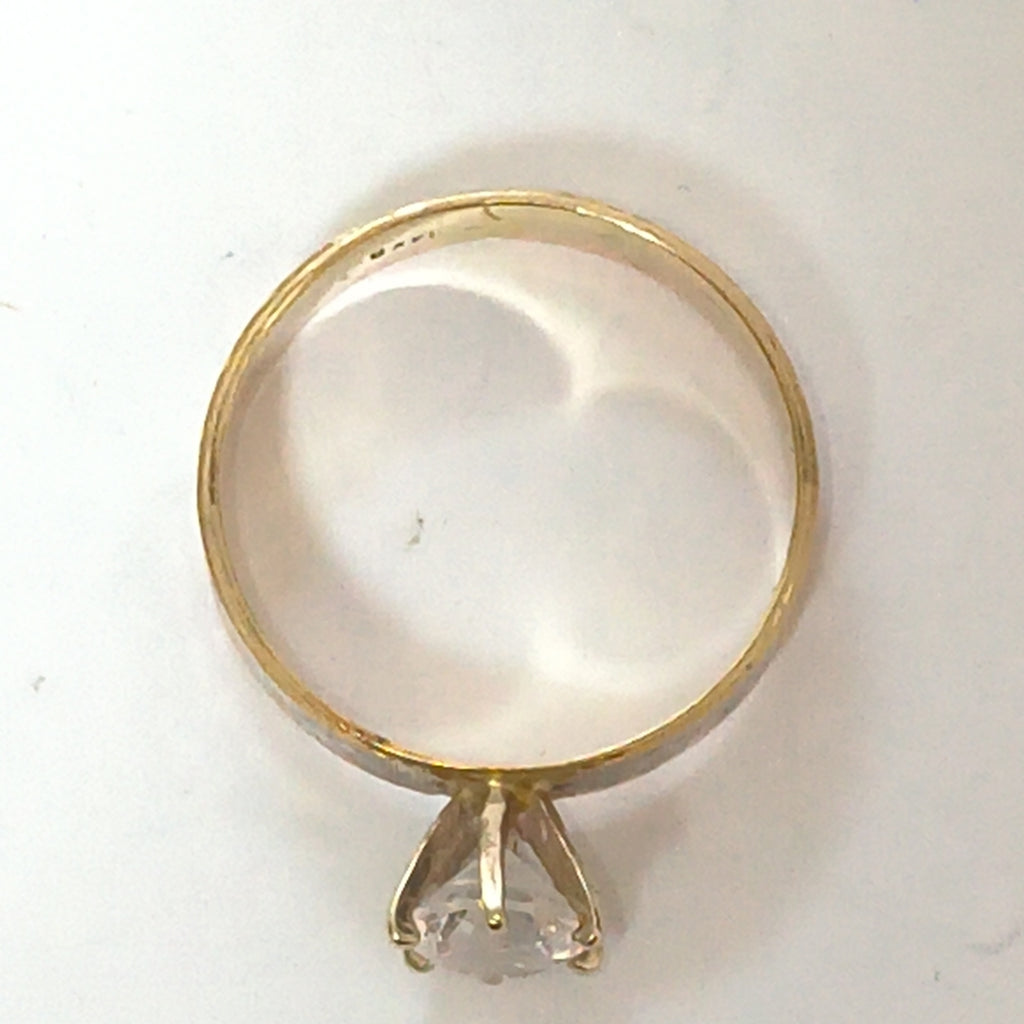 SOLITARIO ORO COMBINADO 14 K 2,40 GRMS (SEMINUEVO)