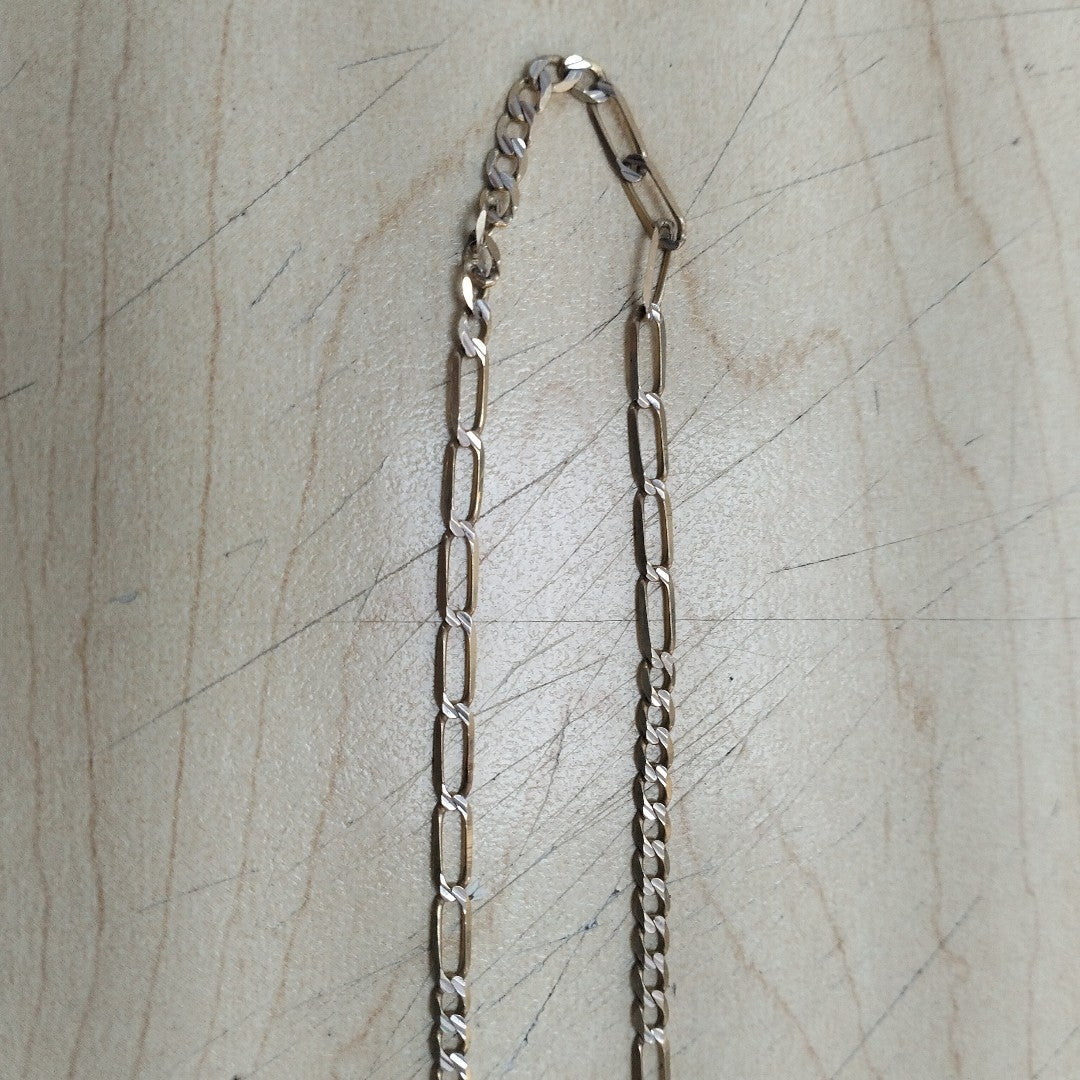 CADENA ORO, RODIADO 10 K 5.3 GRMS (SEMINUEVO)