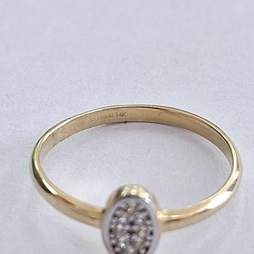 ANILLOS DAMA ORO 14K 1.1 (NUEVO)