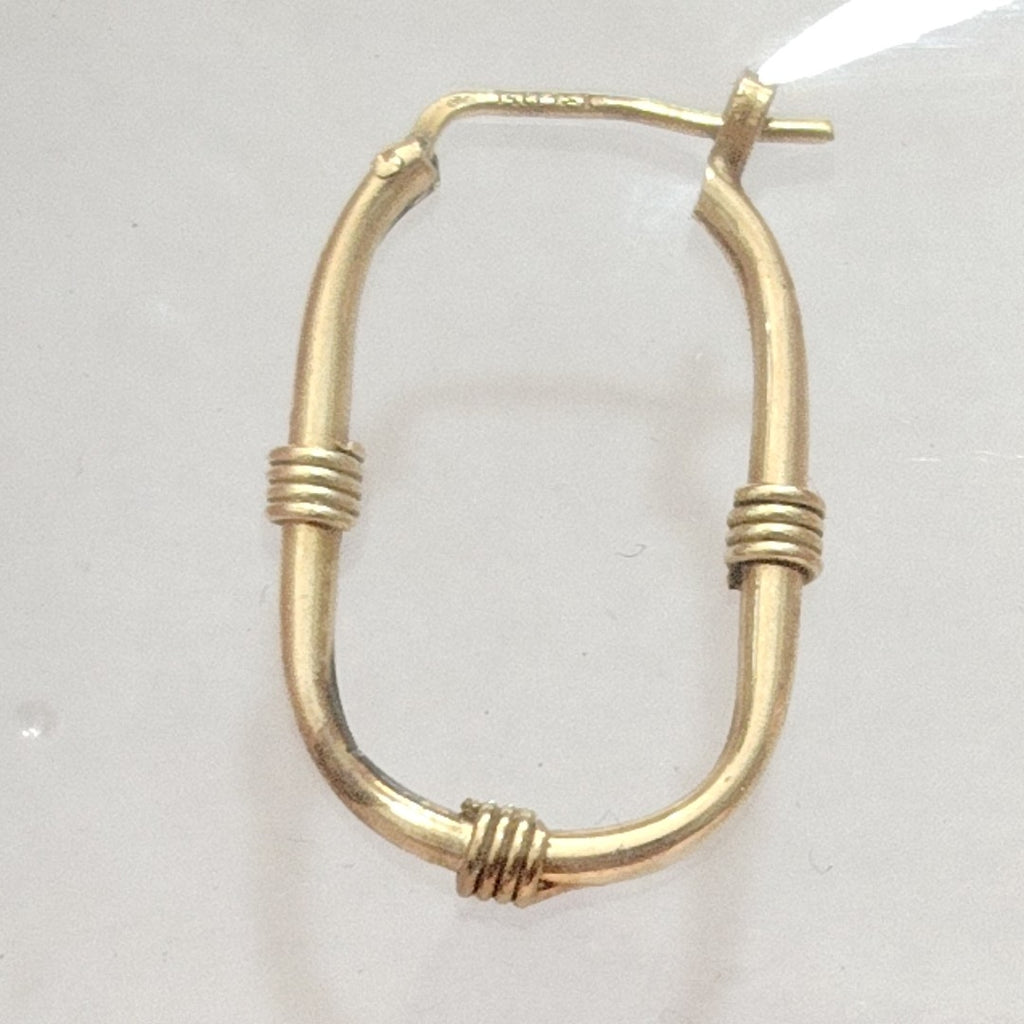 ARETES PAR ORO 14 K 2 GRMS (SEMINUEVO)