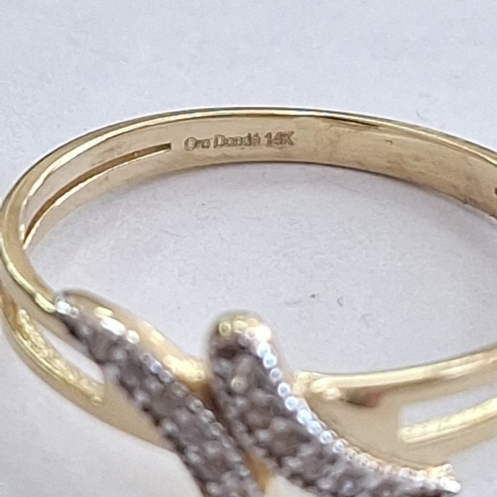ANILLOS DAMA ORO 14K 1.6 (NUEVO)