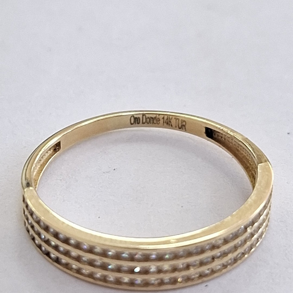 ANILLOS DAMA ORO 14K 1.5 (NUEVO)
