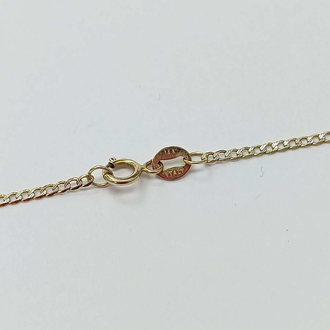 CADENA ORO 14 K 1.8 GRMS (SEMINUEVO)
