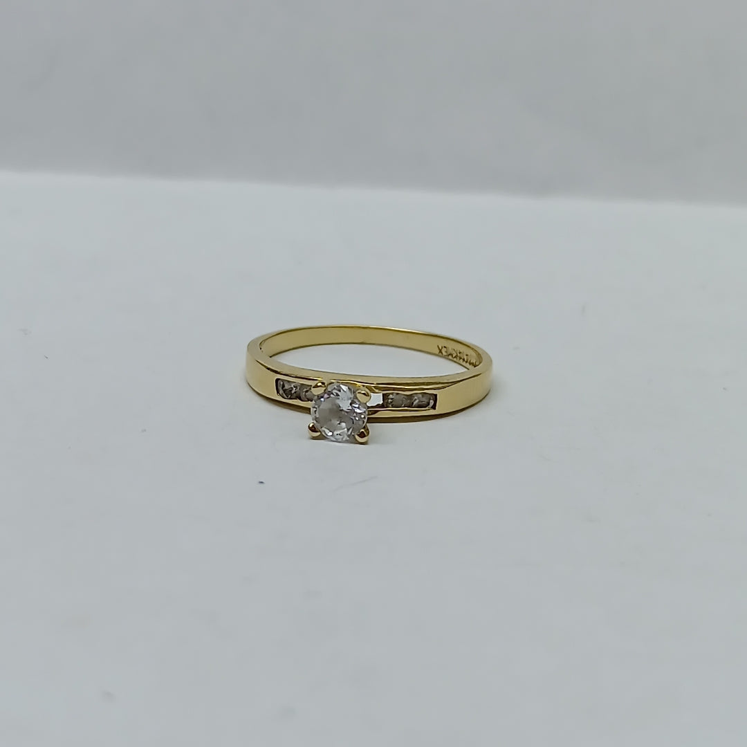 SOLITARIO ORO 14 K 1.9 GRMS (SEMINUEVO)