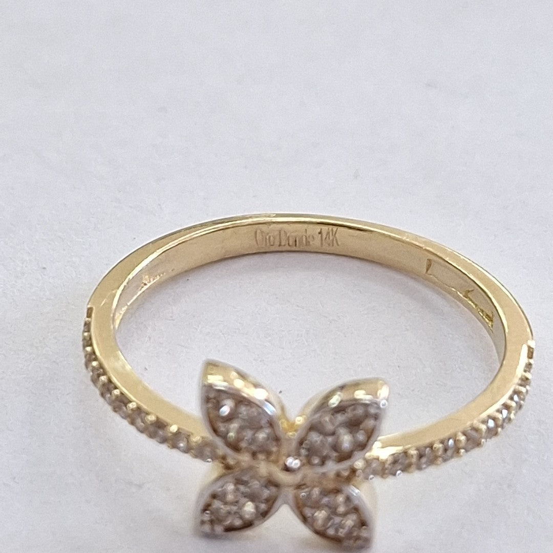 ANILLOS DAMA ORO 14K 2 (NUEVO)