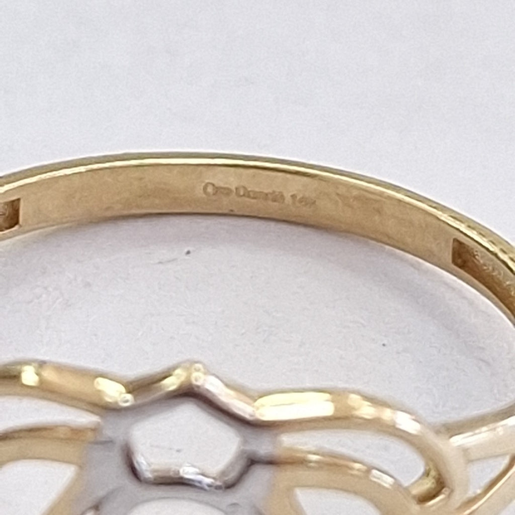 ANILLOS DAMA ORO 14K 1.4 (NUEVO)