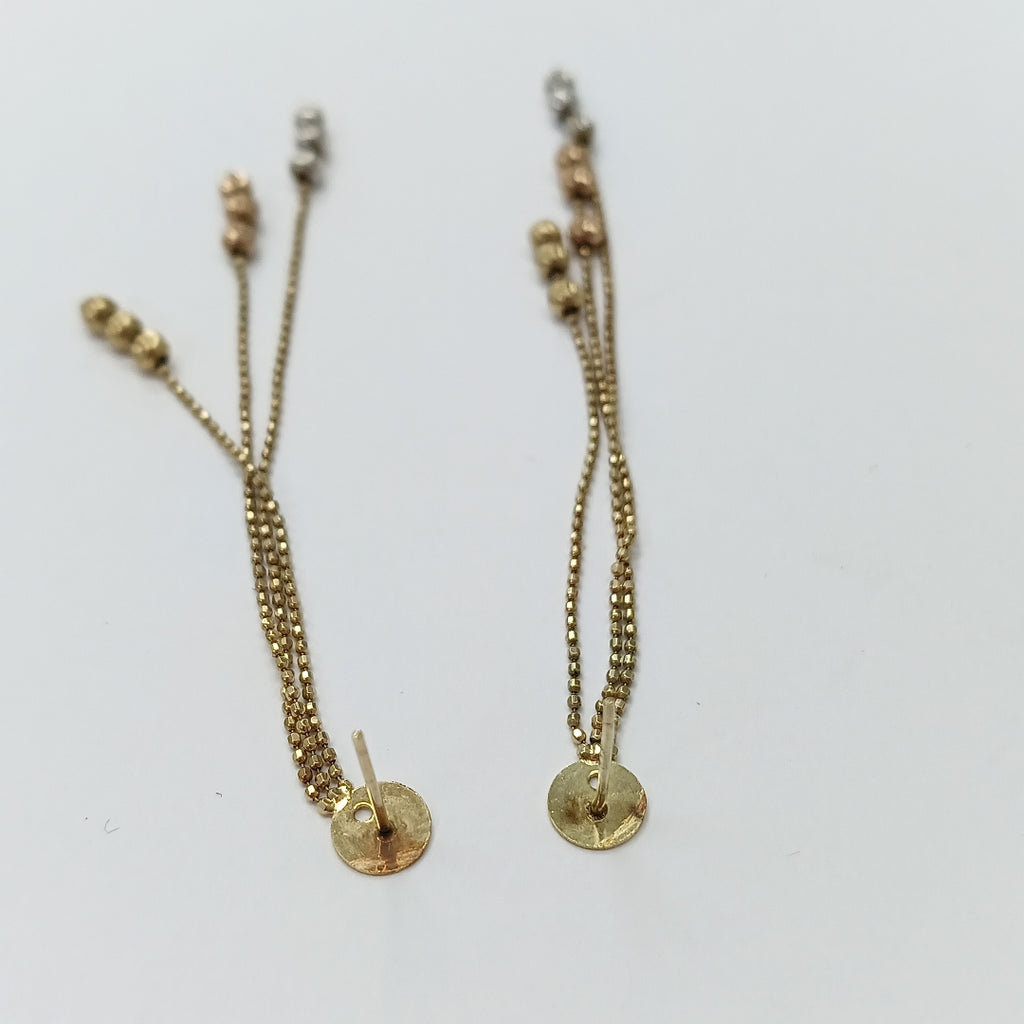 BROQUELES PAR ORO 14 K 2.9 GRMS (SEMINUEVO)
