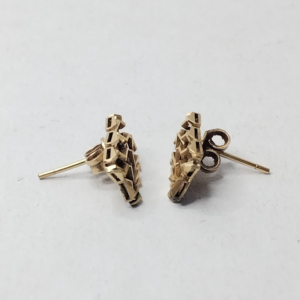BROQUELES PAR ORO 14 K 2.4 GRMS (SEMINUEVO)