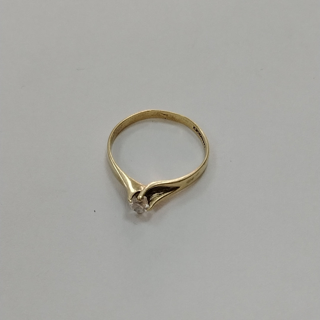 SOLITARIO ORO 10 K 1.7 GRMS (SEMINUEVO)
