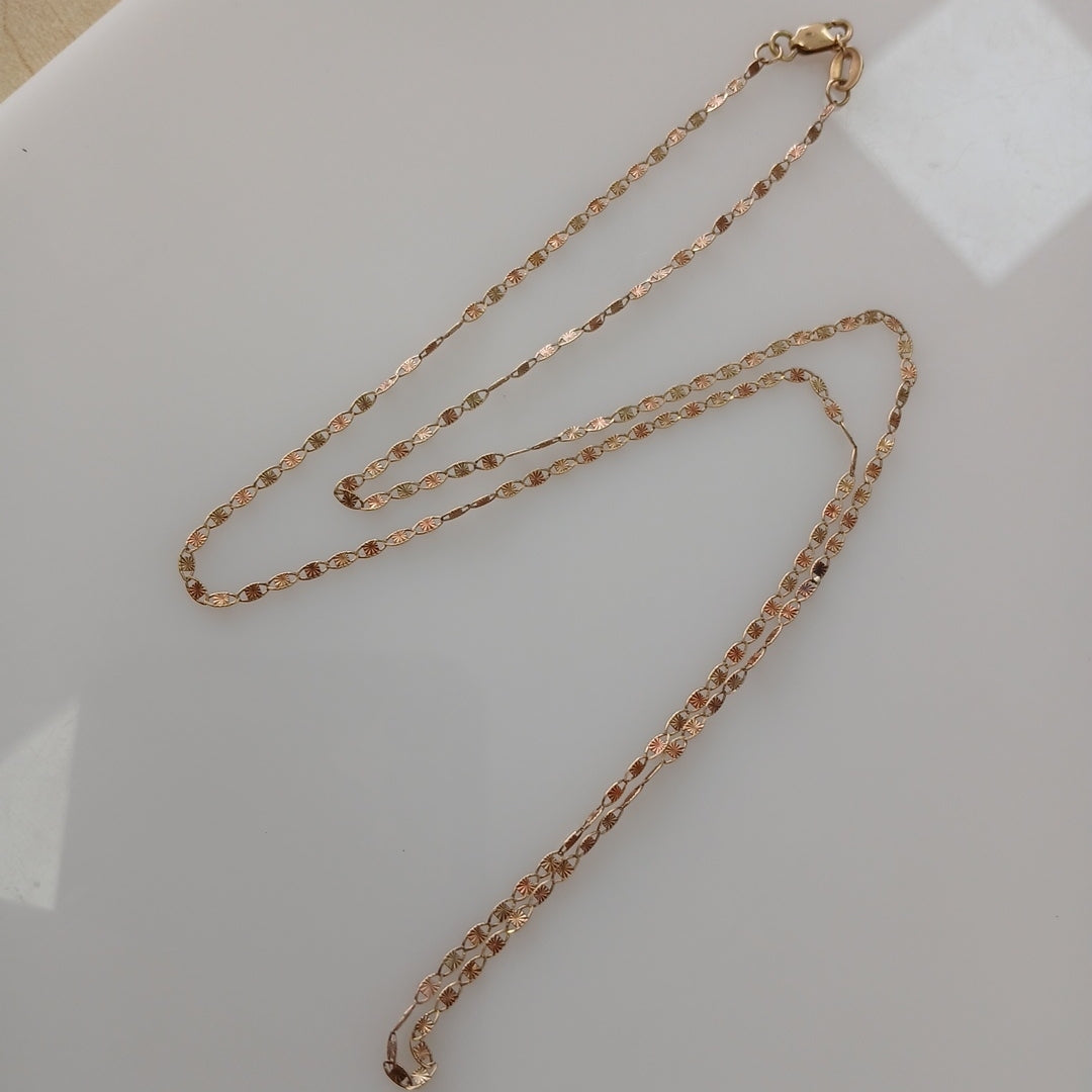 CADENA ORO 10 K 1.9 GRMS (SEMINUEVO)