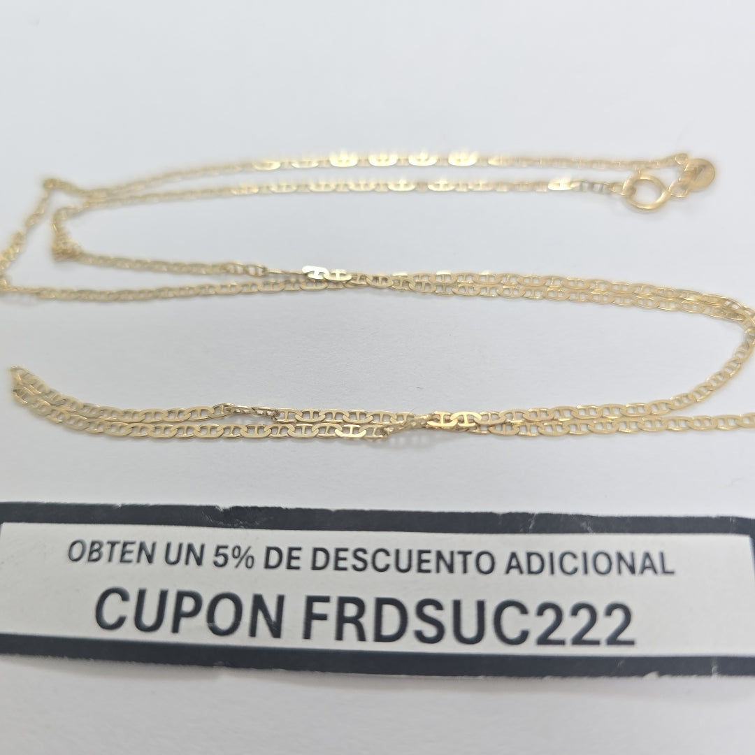 CADENA ORO 10 K 2.1 GRMS (SEMINUEVO)