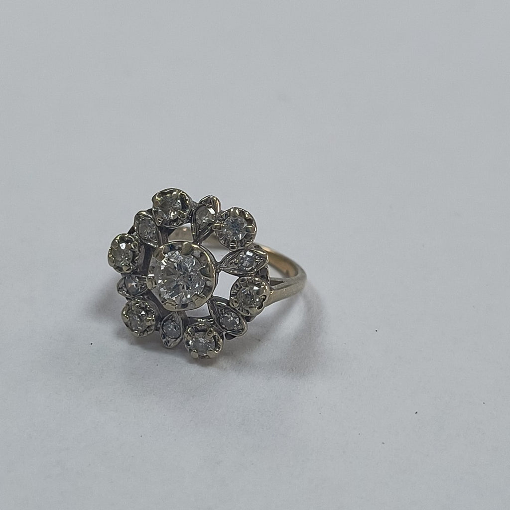 ANILLITO ORO BLANCO 14 K 4.8 GRMS (SEMINUEVO)