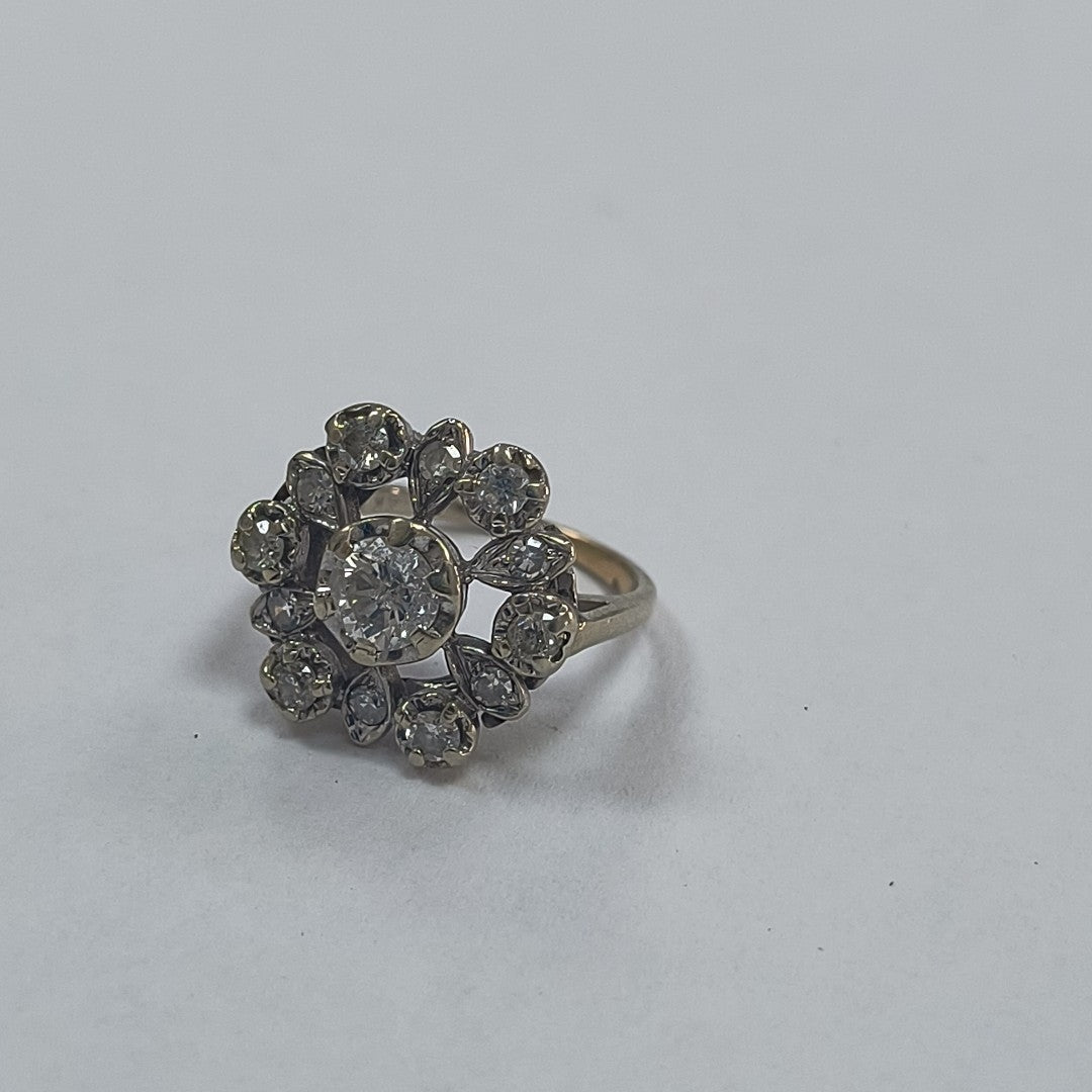 ANILLITO ORO BLANCO 14 K 4.8 GRMS (SEMINUEVO)