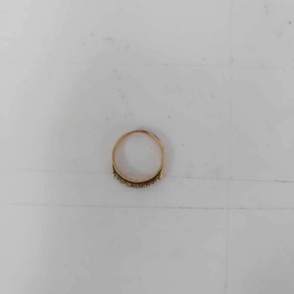 ANILLO, MEDIA CHURUMBELA ORO 14 K 2.3 GRMS (SEMINUEVO)