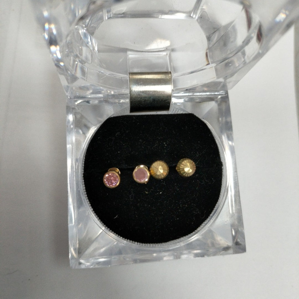 ARETES PAR ORO 10 K 0.6 GRMS (SEMINUEVO)