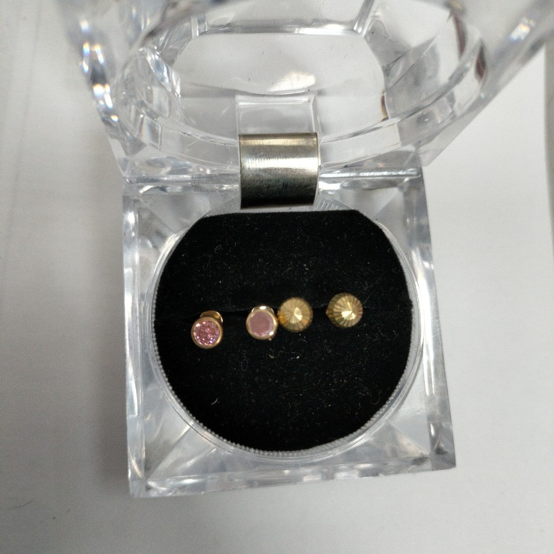 ARETES PAR ORO 10 K 0.6 GRMS (SEMINUEVO)
