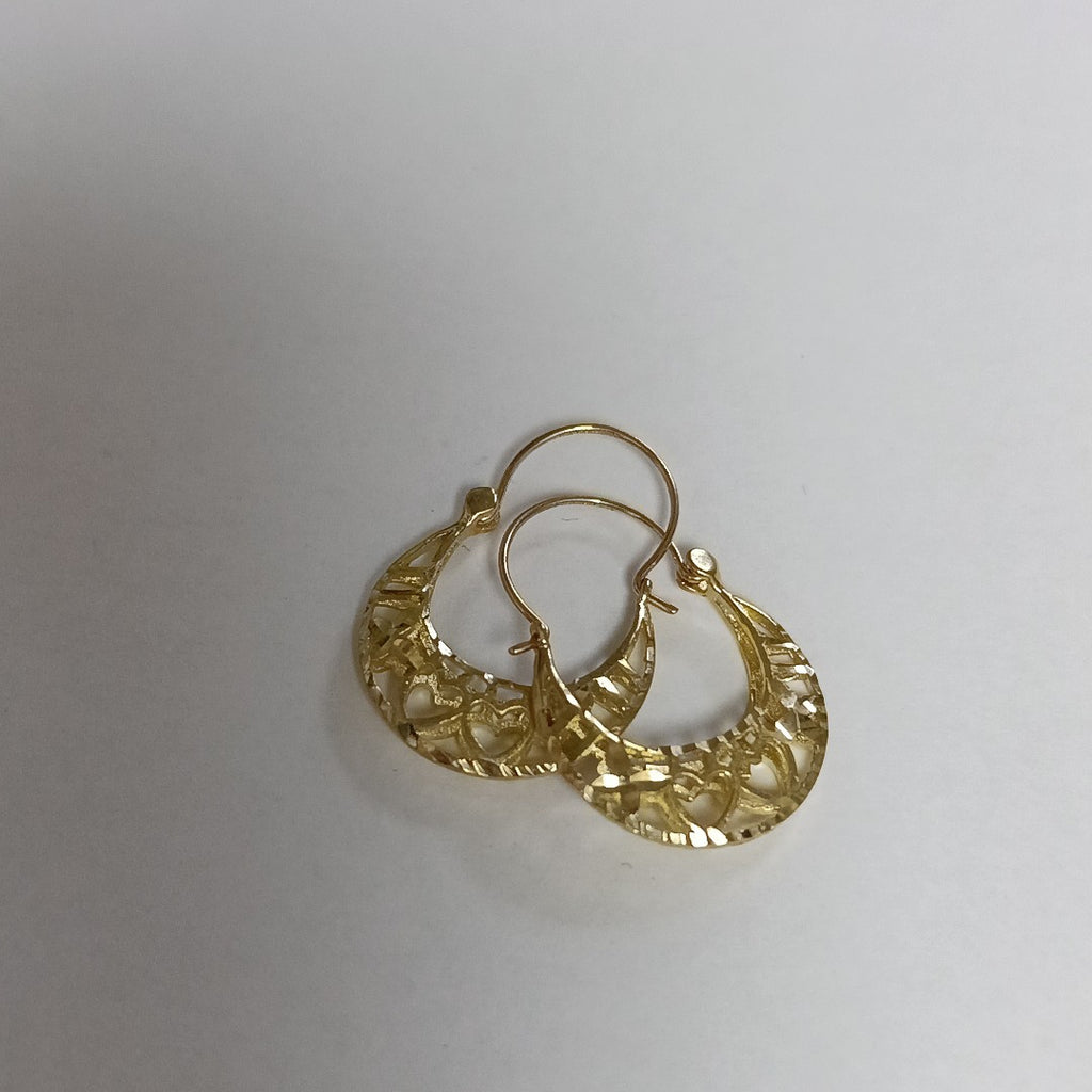 ARETES PAR ORO 10 K 1.7 GRMS (SEMINUEVO)