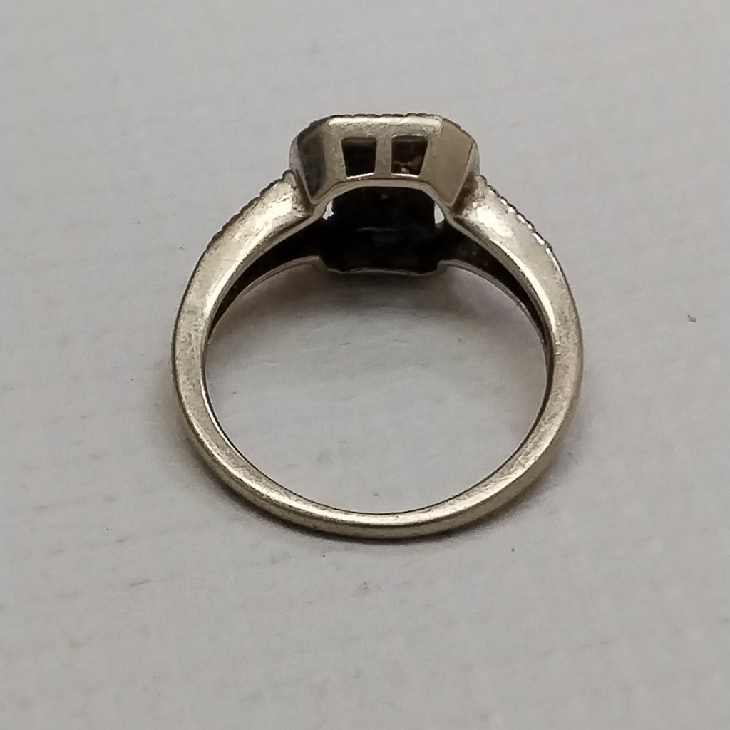 ANILLITO ORO, ORO BLANCO 14 K 3.2 GRMS (SEMINUEVO)