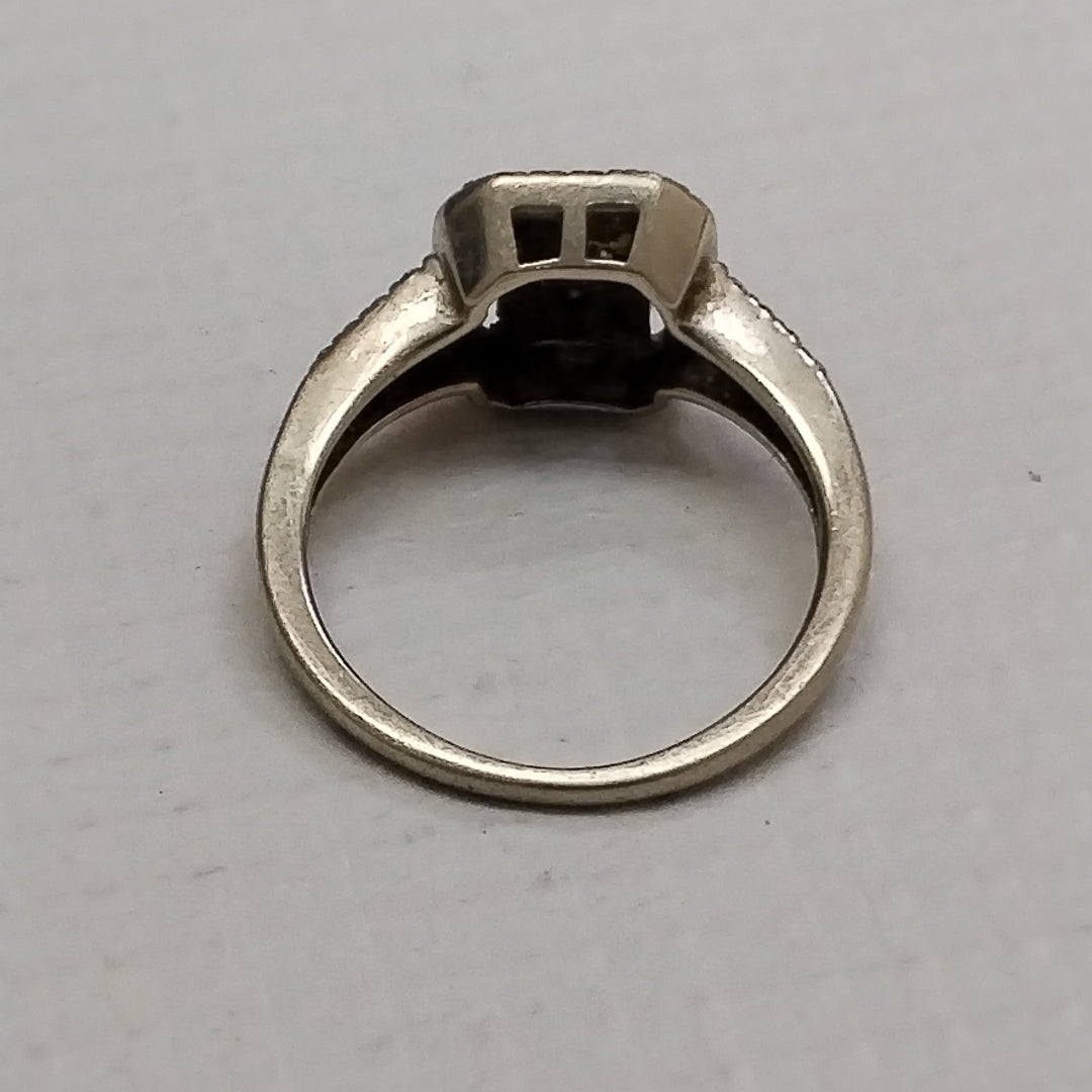 ANILLITO ORO, ORO BLANCO 14 K 3.2 GRMS (SEMINUEVO)