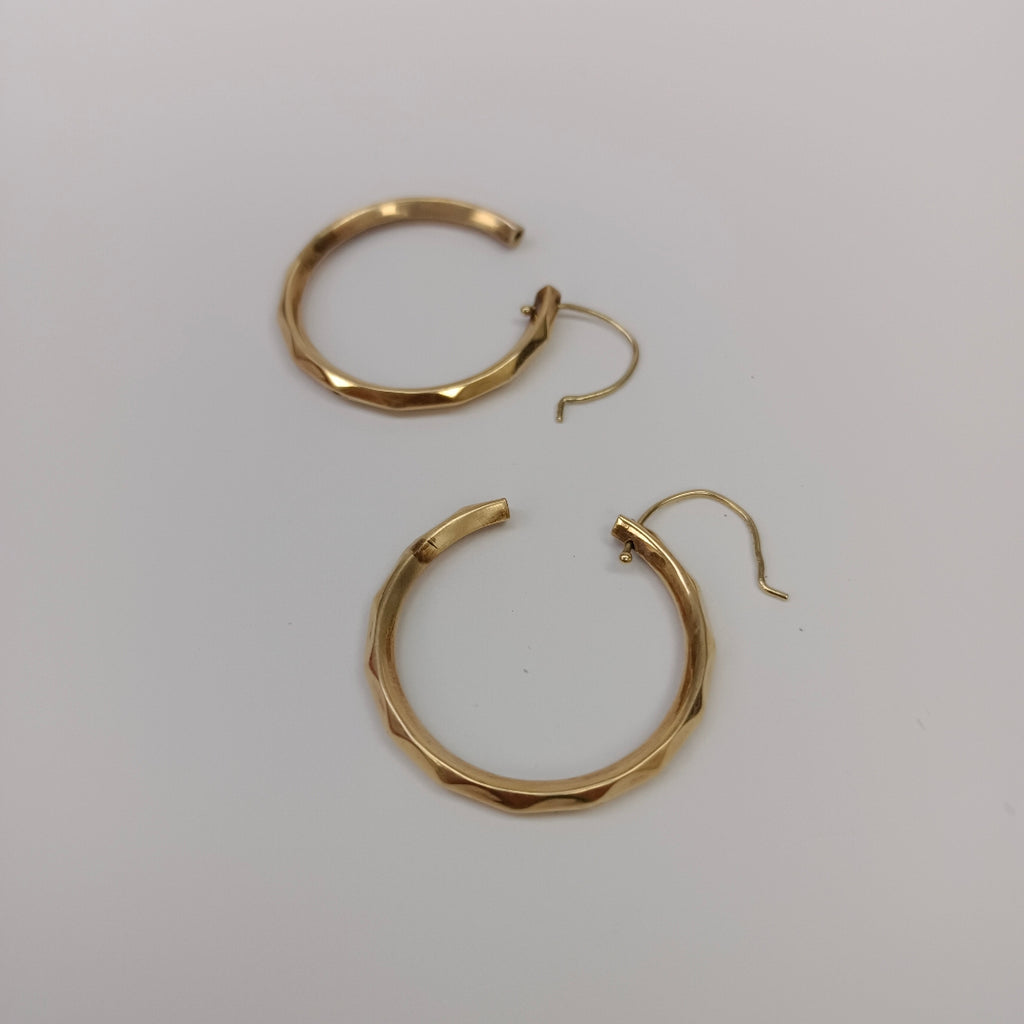 ARRACADAS PAR ORO 10 K 2.5 GRMS (SEMINUEVO)