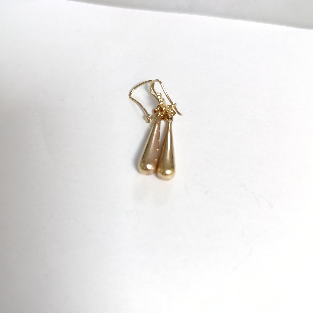ARETES PAR ORO 10 K 2.6 GRMS (SEMINUEVO)