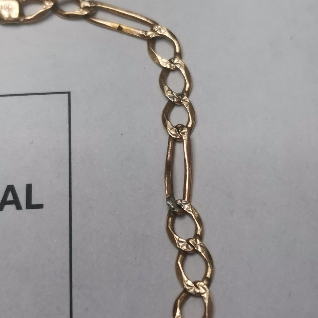 PULSERA ORO 14 K 4.1 GRMS (SEMINUEVO)