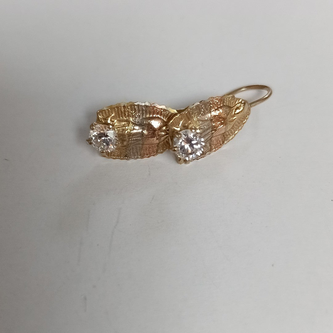 ARETES PAR ORO 10 K 2.3 GRMS (SEMINUEVO)