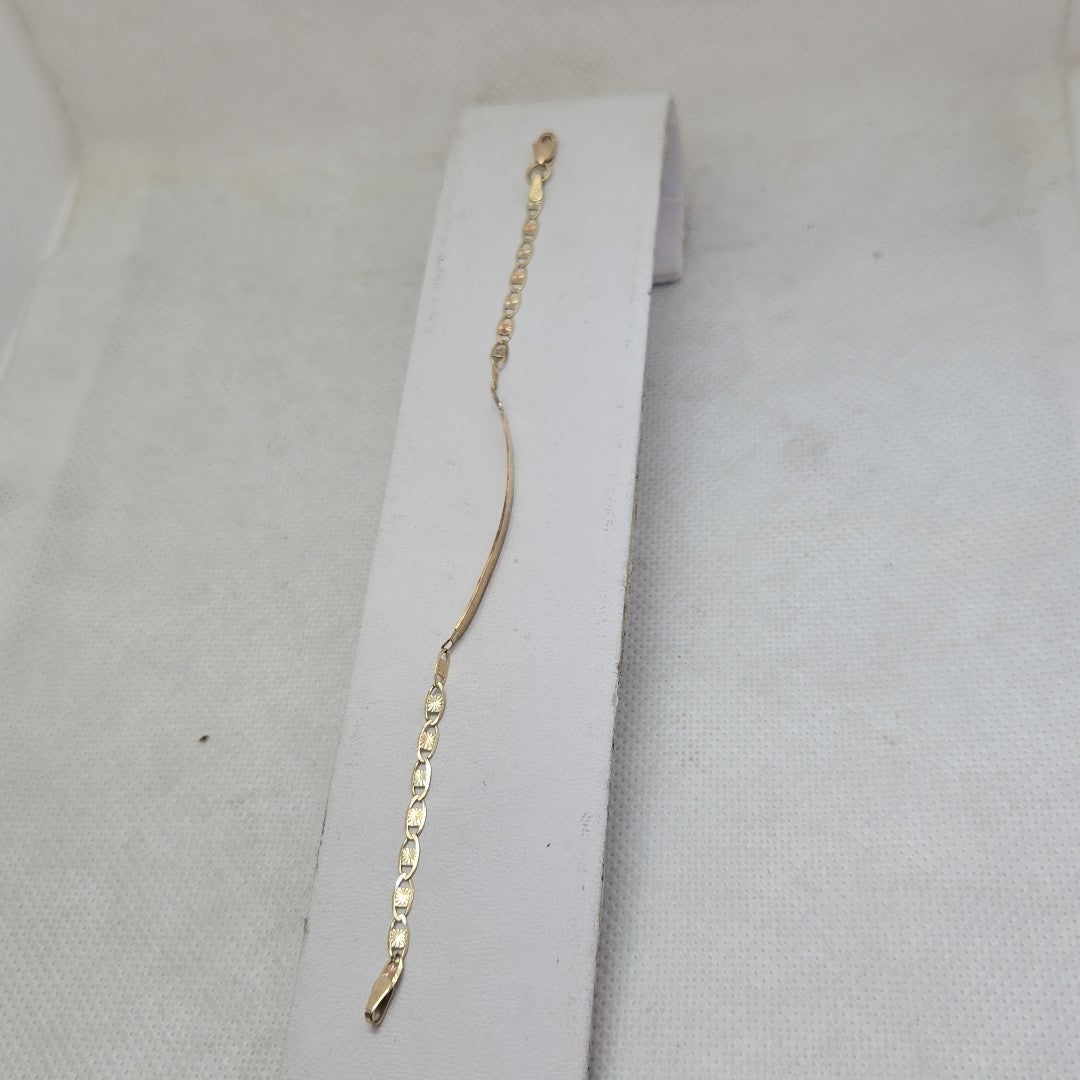 ESCLAVA ORO COMBINADO 10 K 2.1 GRMS (SEMINUEVO)