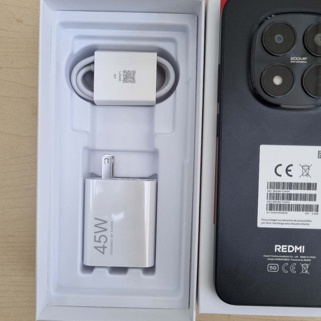 CELULAR XIAOMI REDMI NOTE 15 PRO 5G 25080RABDG (2026) 512 GB 8 GB RAM (SEMINUEVO)