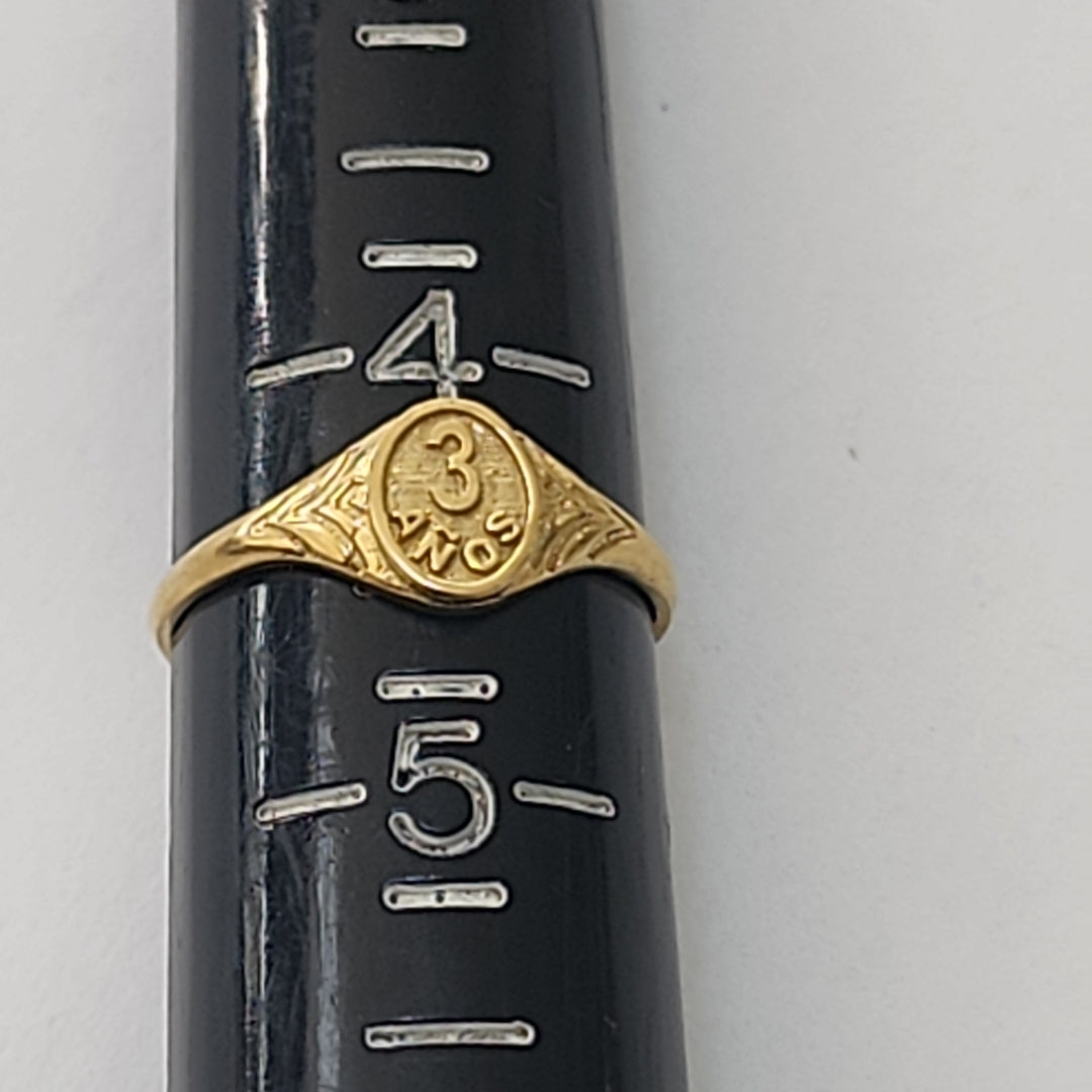 ANILLITO ORO 10 K 0.9 GRMS (SEMINUEVO)