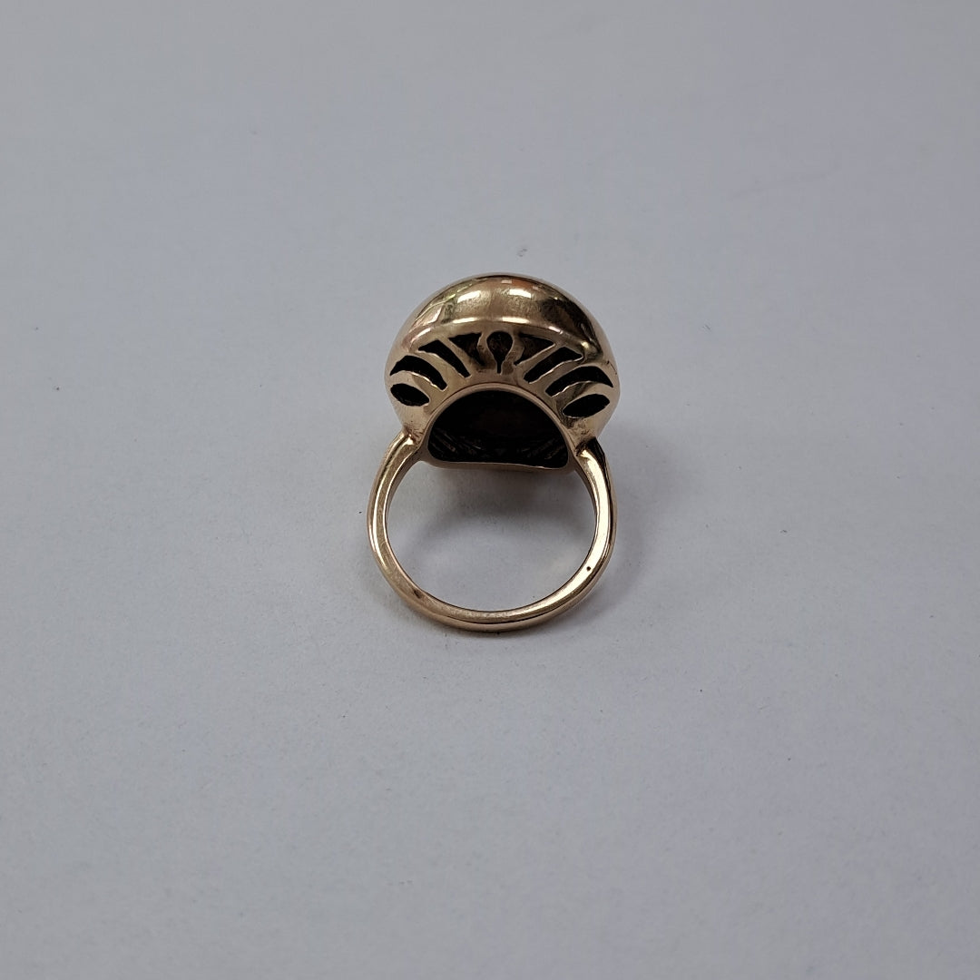 ANILLO ORO 14 K 7,50 GRMS (SEMINUEVO)