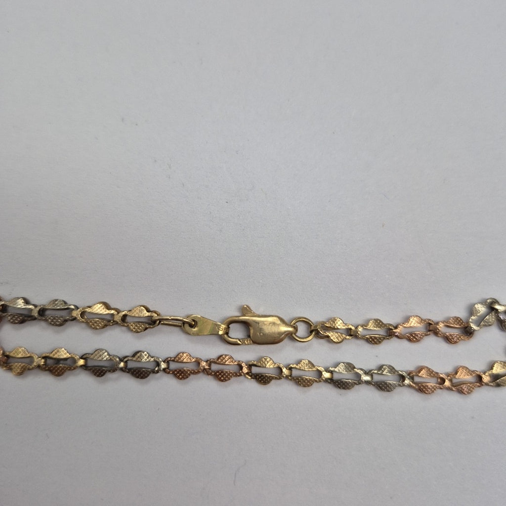 PULSERA ORO COMBINADO 10 K 3 GRMS (SEMINUEVO)